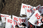 Manifestanti No Tav