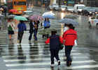 Previste precipitazioni e temporali