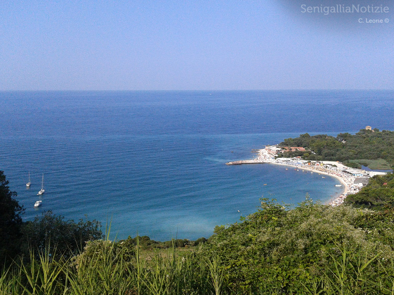La baia di Portonovo, Ancona