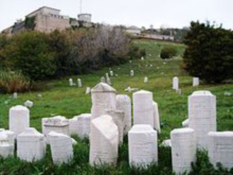 Cimitero ebraico di Ancona (immagine di Wikipedia)