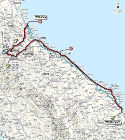 13° Tappa Giro
d'Italia - Planimetria