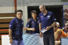 Coach Cioppi con il suo vice Rossini