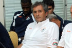 Il team manager Manzotti, organizzatore del pre-campionato arancio-blu