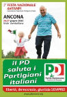 Locandina - il PD saluta i Partigiani Italiani