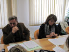 La presidente della Provincia Patrizia Casagrande con l''assessore alla Formazione della Provincia di Ancona Maurizio Quercetti